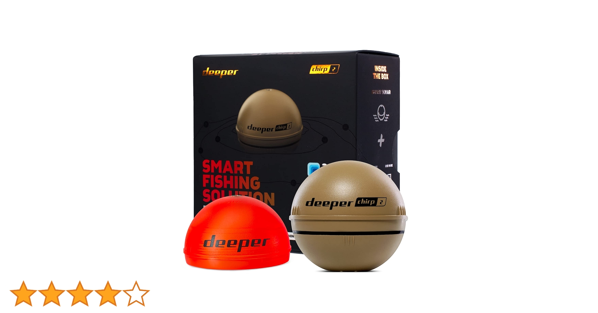 Amazon | Deeper Chirp 2 ソナー魚群探知機 - ポータブル魚群